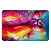 DE DERDE MASKBAL/Venetiaanse Carnival Masquerade B Magneet (Horizontaal)