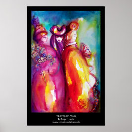 DE DERDE MASKBAL/Venetiaanse Carnival Masquerade B Poster