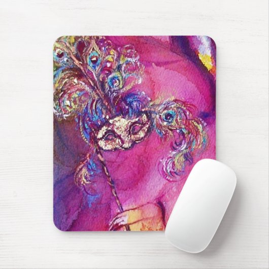 DE DERDE MASKER, detail Muismat (Met muis)