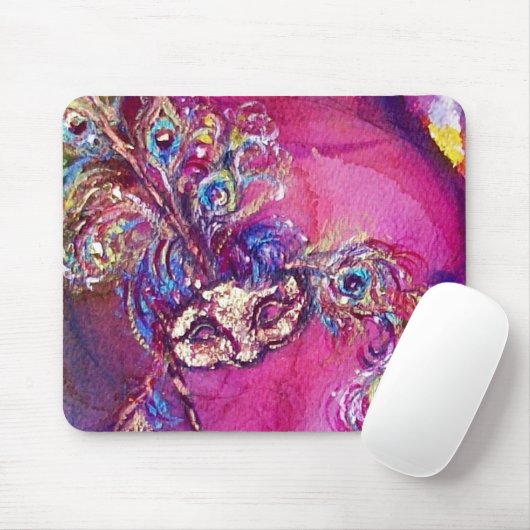 DE DERDE MASKER, detail Muismat (Met muis)