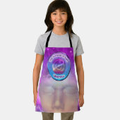 De derde oog chakra - symbool eenheid schort (Insitu)