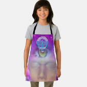 De derde oog chakra - symbool welvaart schort (Insitu)