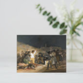 De derde van mei 1808 door Francisco Goya Briefkaart (Staand voorkant)