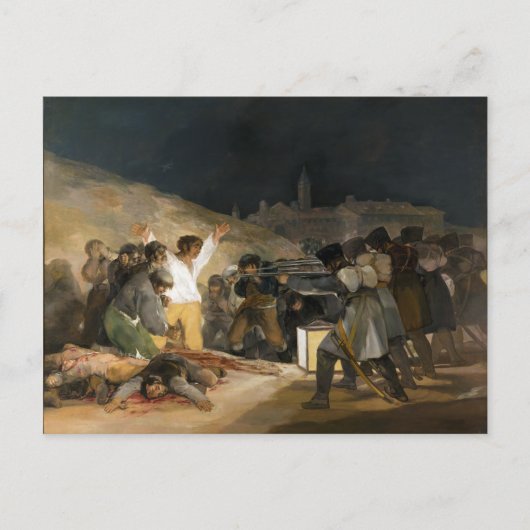 De derde van mei 1808 door Francisco Goya Briefkaart (Voorkant)