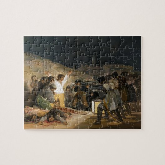 De derde van mei 1808 door Francisco Goya Legpuzzel (Horizontaal)