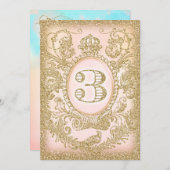 De derde verjaardag van Once Upon a Time Princess Kaart (Voorkant / Achterkant)