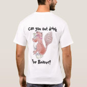 De Dersty Beaver Bar T-shirt (Achterkant)