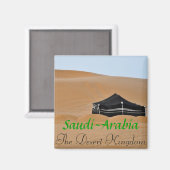 De Desert Kingdom Koelkast Magnet (Voorkant / Achterkant)