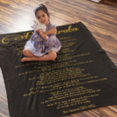 De Desiderata "Gewenste Dingen" DIY Kleur Fleece Deken