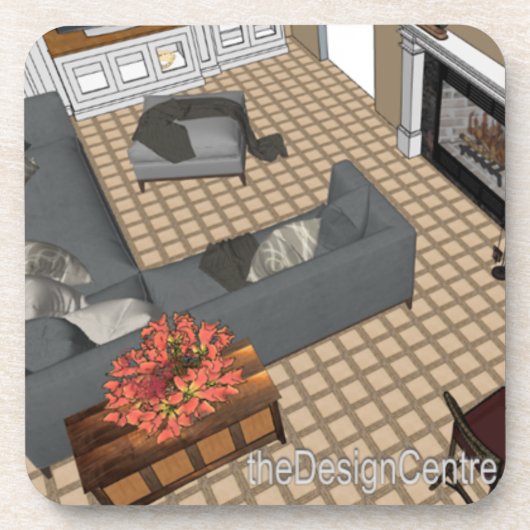 de DesignCentre decoratieve kunst Bier Onderzetter (Voorkant)