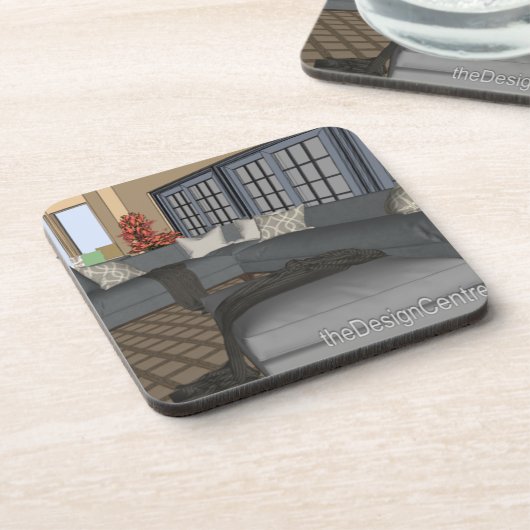 de DesignCentre decoratieve kunst Bier Onderzetter (Linkerzijde)