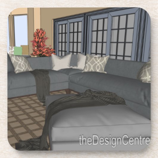 de DesignCentre decoratieve kunst Bier Onderzetter (Voorkant)