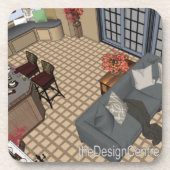 de DesignCentre decoratieve kunst Bier Onderzetter (Voorkant)