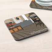 de DesignCentre decoratieve kunst Bier Onderzetter (Linkerzijde)