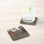 de DesignCentre decoratieve kunst Bier Onderzetter (Rechterzijde)