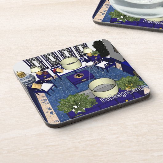 de DesignCentre decoratieve kunst Bier Onderzetter (Linkerzijde)