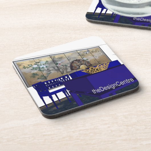 de DesignCentre decoratieve kunst Bier Onderzetter (Linkerzijde)