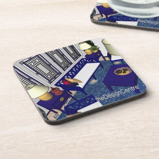 de DesignCentre decoratieve kunst Bier Onderzetter (Linkerzijde)