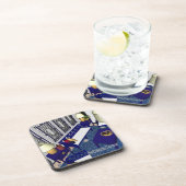 de DesignCentre decoratieve kunst Bier Onderzetter (Rechterzijde)