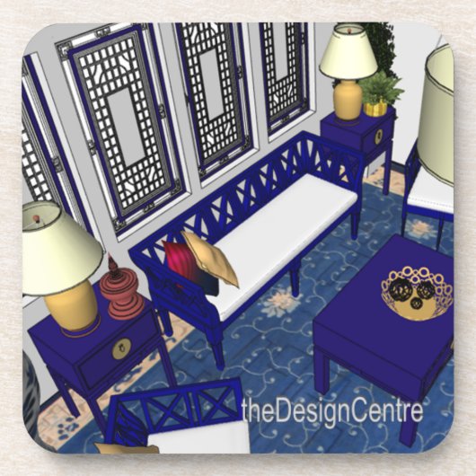 de DesignCentre decoratieve kunst Bier Onderzetter (Voorkant)