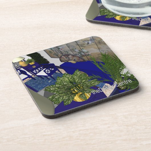 de DesignCentre decoratieve kunst Bier Onderzetter (Linkerzijde)