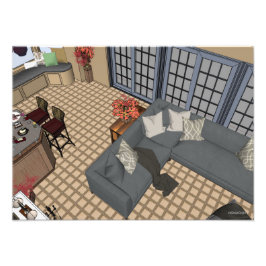 de DesignCentre decoratieve kunst Foto Afdruk