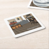 de DesignCentre decoratieve kunst Kartonnen Onderzetters (Schuin)