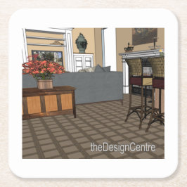 de DesignCentre decoratieve kunst Kartonnen Onderzetters