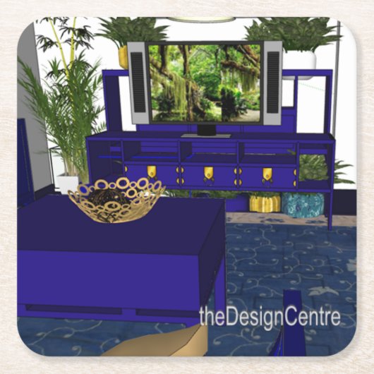 de DesignCentre inrichting origineel Kartonnen Onderzetters (Voorkant)