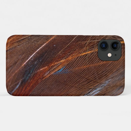 De details van een Peacock-doether Case-Mate iPhone Case (Achterkant (horizontaal))