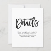 De Details van het Bieden van de Code QR van het M (Voorkant)