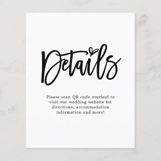 De Details van het Bieden van de Code QR van het M (Voorkant)