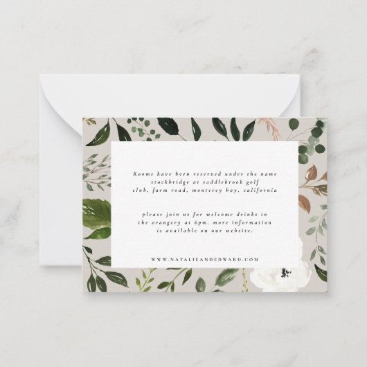 de details van het de plakhout van het budget blij notitiekaartje (Achterkant)