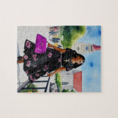 De deugdzame kerkelijke vrouw puzzel legpuzzel (Horizontaal)