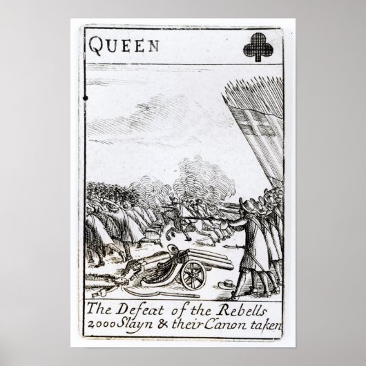 De deuk van de rebellen in de strijd tegen poster (Voorkant)