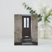 De deur briefkaart (Staand voorkant)