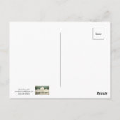 De deur briefkaart (Achterkant)