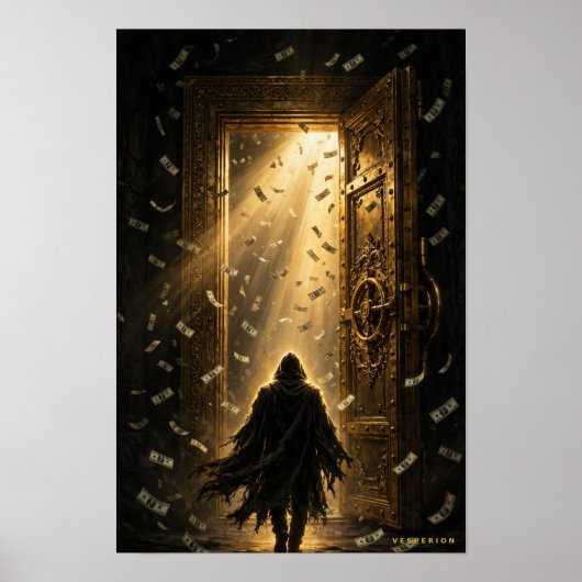 De deur is altijd open Poster (Voorkant)