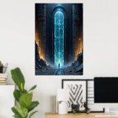 DE DEUR ONDER DE TOREN POSTER (Thuiskantoor)
