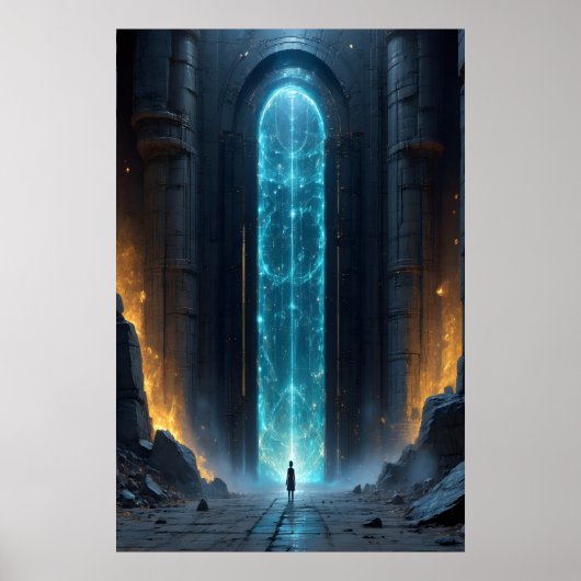 DE DEUR ONDER DE TOREN POSTER (Voorkant)