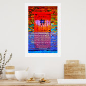 De deur poster (Keuken)