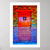 De deur poster (Voorkant)