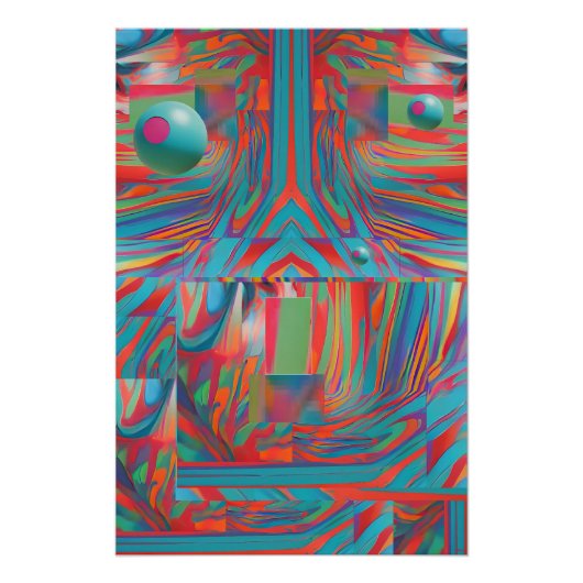De deur staat open - Ken Gage Surreal Art Perfect Poster (Voorkant)