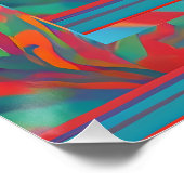 De deur staat open - Ken Gage Surreal Art Perfect Poster (Hoek)
