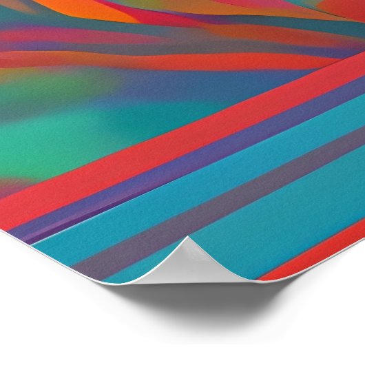 De deur staat open - Ken Gage Surreal Art Poster (Hoek)