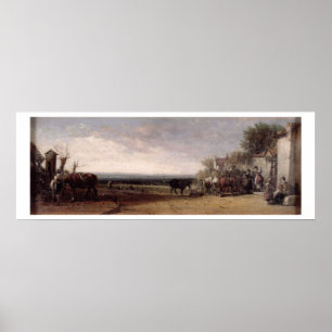 De deur van de Inn bij Gravesend Poster