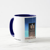 De deur van de opportuniteit mok (Voorkant links)