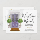 De deur van de waterverf wij hebben het Nieuwe Bri Briefkaart (Voorkant / Achterkant)