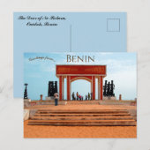 De Deur van Geen Terugkeer Ouidah Benin Briefkaart (Voorkant / Achterkant)