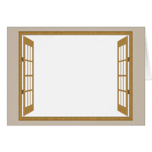 De deur van het venster overal